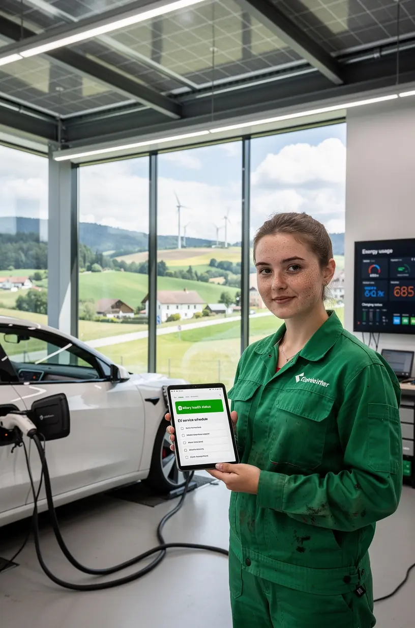Fahrzeug wird auf Flüssigkeitsstände wie Kühlmittel und Bremsflüssigkeit geprüft